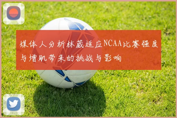 媒体人分析林葳适应NCAA比赛强度与增肌带来的挑战与影响